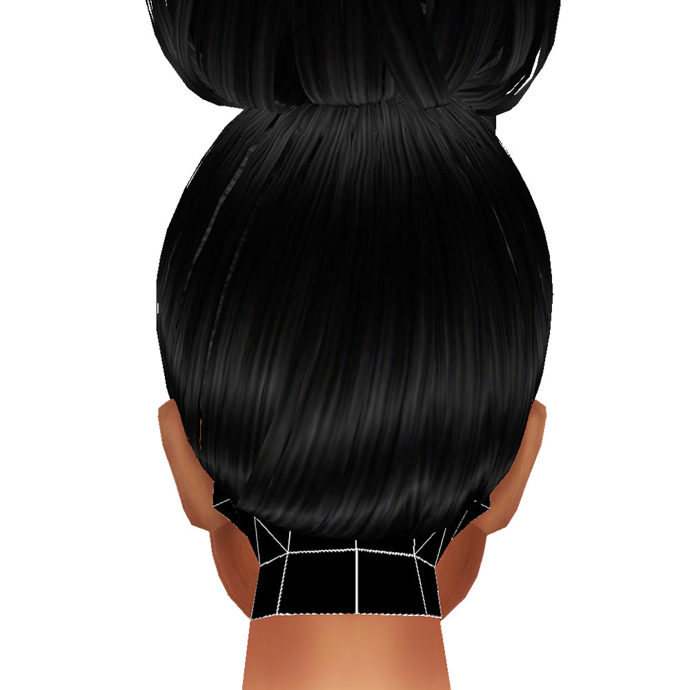 Nape Hair - Mesh